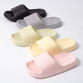 Cute Home Slippers Cloud Woman Bear Summer Beach Slides Indoor Soft Sole Non Slip Eva Sandals Men Male Flip Flops Shower Shoes. 