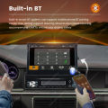 1Din 7" Auto Retractable Screen Car Multimedia Video Player Wireless CarPlay Android Auto Mirror link Built in AUX DAB Autoradio.