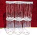6/12 Pcs Premium 1000ml Plastic Masala Storage Jar Set - Airtight Containers to Keep ....