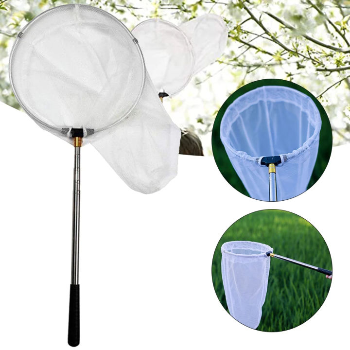 Stainless Steel Fast Folding Hand Nets Beach Retractable Dragonfly ...