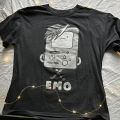 Summer Emo girls Y2k style clothes Harajuku print grunge Short Tops women's 90s T-shirts Fashion Goth Baby Tees Crop Tops 2000s. 