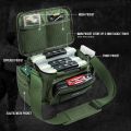 Goture Fishing Tackle Bags 38*23*19cm Shoulder Bag High Capacity 600D Oxford Cloth Outdoor Cycling Backpack Camping Picnic Bag.