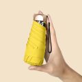 High Quality Personal Waterproof Sombrillas Women 5 Fold Small Gift Ladies Girls Light C....