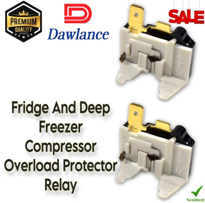 Dawlance Fridge Refrigerator Deep Freezer Compressor Overload Protector ...