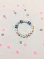 customizable name clay beads bracelets for  men  women and kids. 