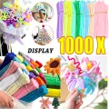Cleaner Pipe Cleaners for Crafts Creative Chenille Stem Wire Pipe Cleaners Creative Leisure Hobby Diy Plush Stem Twisted Stick.