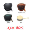 Folding sunglasses, portable, ultra light sun protection, UV protection, sunglasses for both men and women.