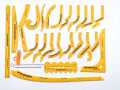 Viral Premium Yellow Tailoring Curve Scale Set – French Curve, Hip Curve, Armhole Curve, Cutting Ruler for Boutique & Sewing.