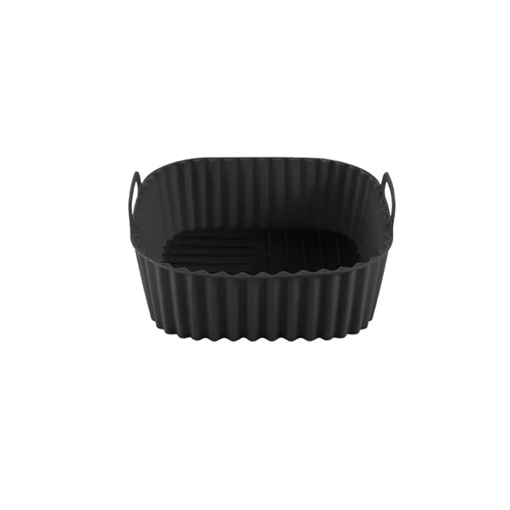 1PC%20Square%20Silicone%20Air%20Fryer%20Basket%20Reusable%20High%20Temperature%20Resistant%20Easy%20to%20Clean%20Air%20Fryer%20Grill%20-%20Image%204