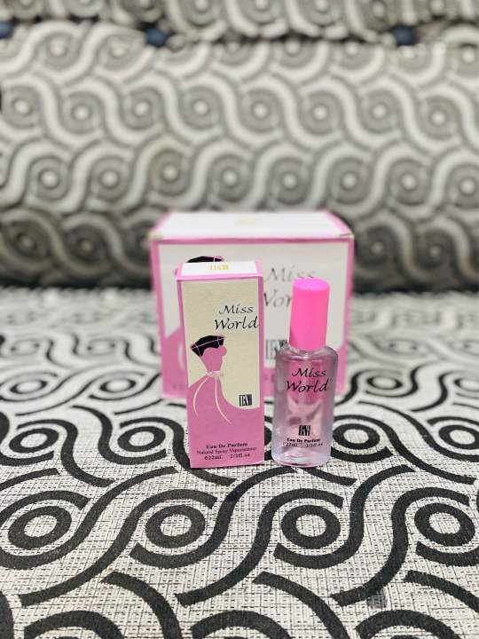 Miss World Perfume Spray Women's Fragrance 22 Ml