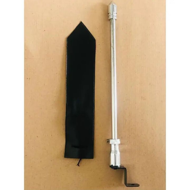 Metal Flag rod for car styling 12 inches