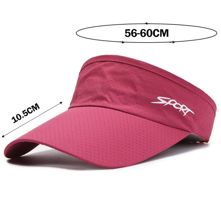 Summer%20Sun%20Hats%20UV%20Protection%20Top%20Empty%20Adjustable%20Visor%20Cap%20Sports%20Tennis%20Golf%20Running%20Sunscreen%20Baseball%20Cap%20-%20Image%207