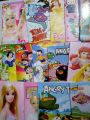 pack of 12 small coloring books for girls. 