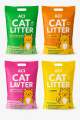 Captain Meow Cat Litter (Natural Bentonite) – 5L | Premium Fragrance Variants. 