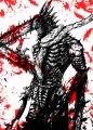 Watercolor cartoon japanese anime poster chainsaw man manga japanese style home Decoration aesthetic Canvas Painting Wall Art. 