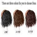 Synthetic   Extension Curly Headband  Wavy Hairpieces Fluffy Wavy Hair Extension Accessory Wig Clip Fake Half Wig Women Hair Ban. 