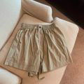 Thin Quick Drying Shorts Women's Summer Loose Casual Wide Leg Pants Elastic Waist Ultra Short Shorts Plus Size Women's Clothing. 