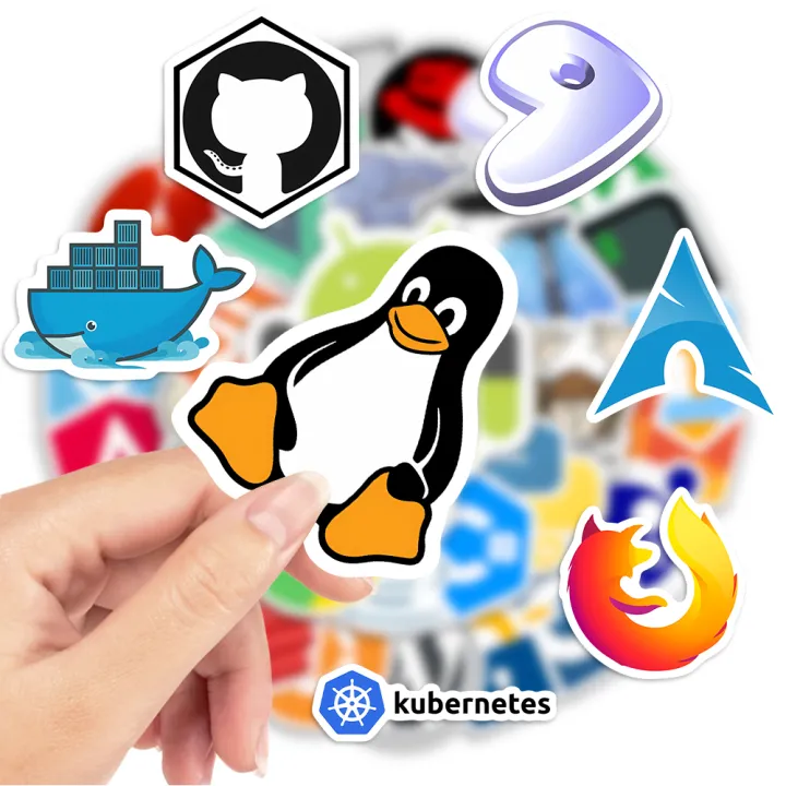 25pcs%20Development%20Stickers%20Programming%20JS%20Docker%20Html%20Application%20Geek%20Hacker%20DIY%20Decorative%20Decal%20for%20Laptop%20Phone%20Luggage%20Waterproof%20-%20Image%203