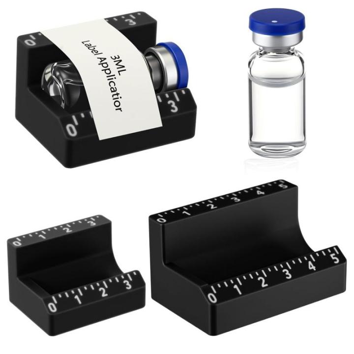 【LM】3ml/10ml Vial Label Applicator Easy Alignment Precise Application ...