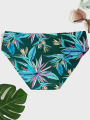 Men's Adult Triangle Racing Competition Reduced Resistance Printed Professional Swimming Pants. 