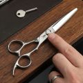 FnLune 6inch Hairdressing Barber Hair Scissor Professional Hairdressers Barbers Stainless Steel Hair Cutting Shears Salon Barber. 