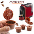 3PCSHigh Quality Reusable Coffee Filter Capsules for Caffitaly Refillable Plastic Coffee Pods Fit for Caffitaly Refill Capsule. 