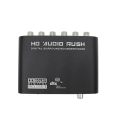 AC3 Audio Digital to Analog 5.1 Channel Stereo DAC Converter Optical SPDIF Coaxial AUX 3.5mm to 6 RCA Decoder Amplifier. 
