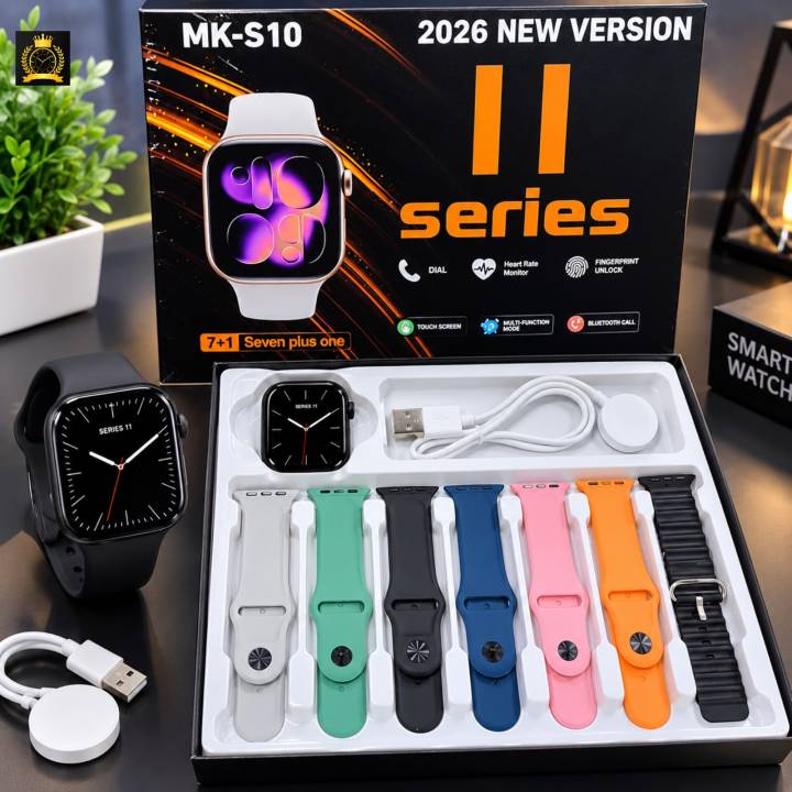 MK-S11%20Smart%20Watch%20Series%2011%20Bluetooth%20Calling%20Smartwatch%20Heart%20Rate%20Monitor%207+1%20Straps%20-%20Image%202