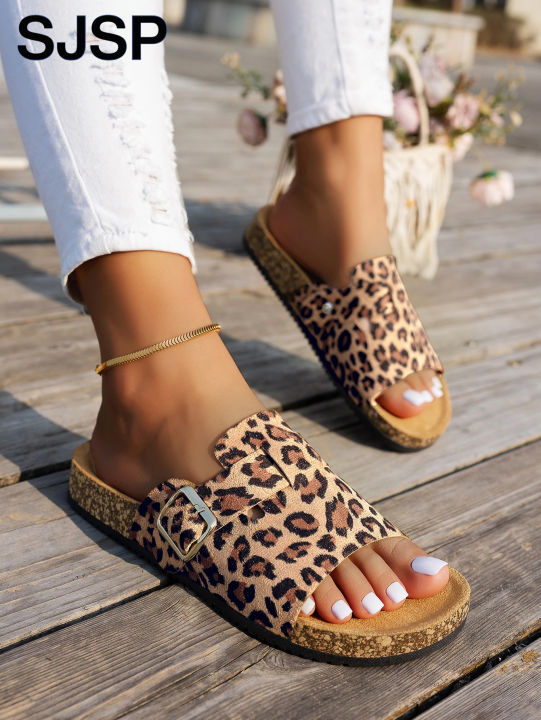 Four-Season%20Open-Toe%20Sandals%20for%20Outdoor%20Wear,%20New%20Spring%20and%20Autumn%20Women's%20Sandals,%20Simple,%20Casual,%20Fashionable,%20Versatile,%20Blue%20and%20Brown%20Cork%20Sole%20Sandals,%20Animal%20Print%20Leopard%20Print%20Slide%20Sandals%20with%20Adjustable%20Buckle%20Straps,%20Casual%20Open-Toe%20Flat...%20-%20Image%203