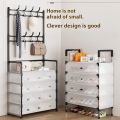 Dust proof shoes Rack shoes shelf Diy Assemble space shoe cabinet 6 layer. 