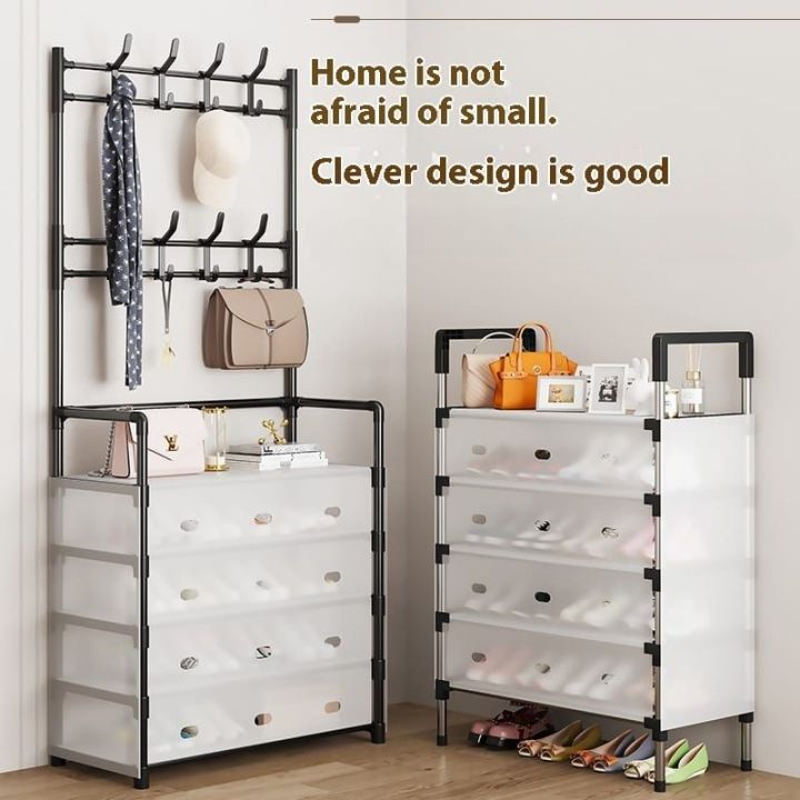 Dust%20proof%20shoes%20Rack%20shoes%20shelf%20Diy%20Assemble%20space%20shoe%20cabinet%206%20layer%20-%20Image%205