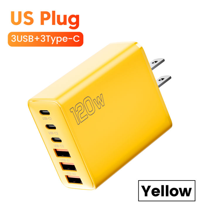 120W%206%20Ports%203USB+3Type%20C%20Mobile%20Phone%20Charger%20Type%20C%20USB%20A%20Super%20Charge%20Adapter%20For%20Huawei%20Xiaomi%20Samsung%20Iphone%2016%2015%20Devices%20-%20Image%207