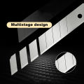 Deli 30/50/100pcs Knife Blade 9mm 18mm SK5 Metal Blades for Home School Supplies Art Craft Paper Box Cutting Utility Knife Tool. 