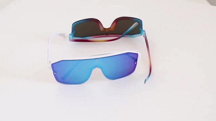Rivet Lens Fishing Sunglasses for Men and women Fashion Casual Oversize Goggles with UV Protection for Hiking Golf, Beach