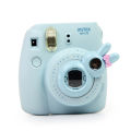 Self-Portrait Mirror Close-Up Lens for Instax mini7s Mini 8/8+ Mini9 MiniKT Instant Film Camera Lovely Rabbit Blue Pink.