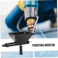 Door Window Grouting Device Electric Caulking Machine Mortar Automatic Filler 10mm Electric Drill Joint Cement Grouting Device. 