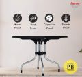 Supreme Olive Square Foldable Table With Sturdy Aluminum Legs. 