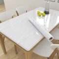 Desktop Stickers Self-adhesive Waterproof Oil Resistant Marble Pattern Table Renovation Sticker Kitchen Bathroom Wallpaper. 