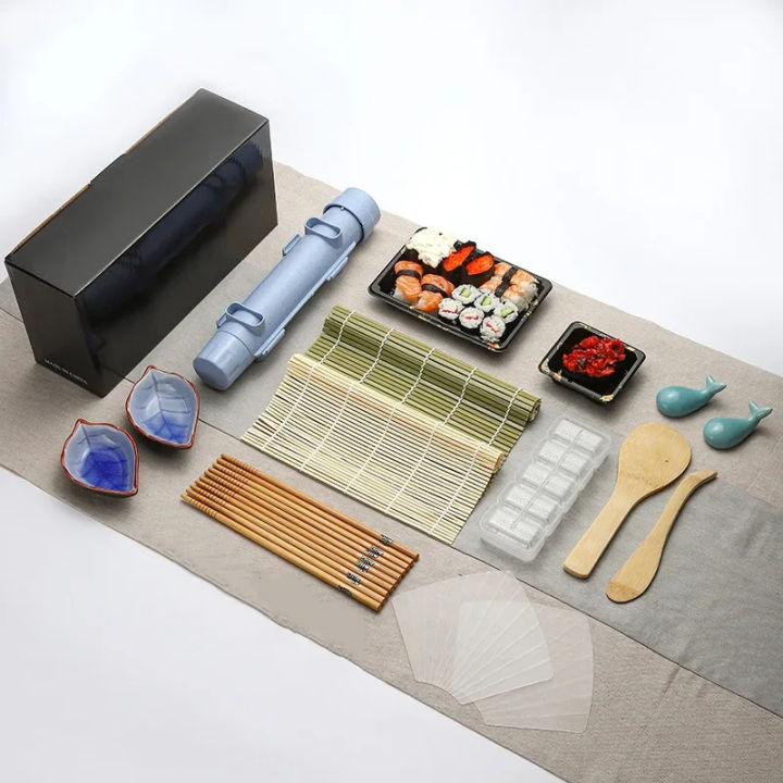 Sushi%20Maker%20Set%20Machine%20Sushi%20Mold%20Bazooka%20Roller%20Kit%20Vegetable%20Meat%20Rolling%20bamboo%20mat%20DIY%20Rice%20and%20Vegetable%20Roll%20Sushi%20Mold%20S%20-%20Image%205