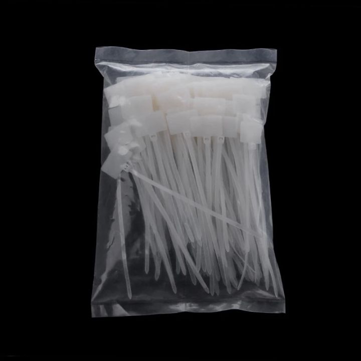 100%20Pcs%20White%20Plastic%20Nylon%20Mark%20Tags%20Label%20Sticker%20Cable%20Zip%20Ties%202x11cm%20-%20Image%208