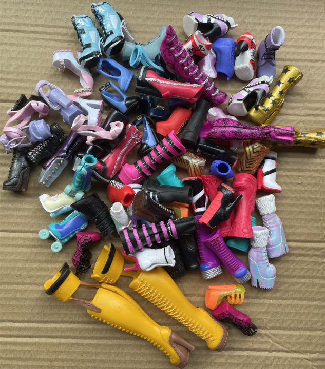 Rainbow Doll Shoes Big Sister High Heels Sandals Boots Socks Doll Decors Girl Collection Toys DIY Playing Doll Accessories Shoes