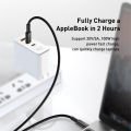 Baseus 100W Type C Cable For iPhone 15 USB C PD Fast Charging Charger Wire Cord For Macbook Type C USB C Cable.