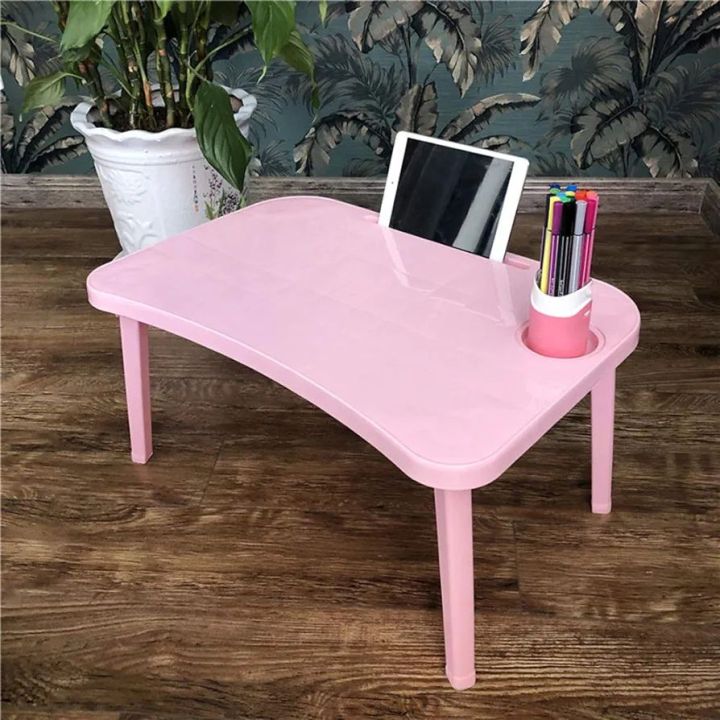 Folding%20Laptop%20Table%20Notebook%20Desk%20Breakfast%20Serving%20Bed%20Trays%20Adjustable%20Foldable%20with%20Flip%20Top%20and%20Legs%20Computer%20Desk%20Stand%20-%20Image%203