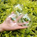 4-8CM Christmas Transparent Balls Hollow DIY Plastic Fillable Bauble Xmas Tree Hanging Ornaments Home Party  Box Decor. 