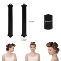 Heatless Curling Rod Headband No Heat Curl Foam Ribbon with Shower Sleeping Hat Sleeping Lazy Curler Silk Ribbon Hair Rollers. 