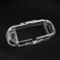 Protective Crystal Carrying Case for PS Vita 1000 Handheld Transparent PC Full Cover Shell for Sony PSV 1000 Accessories. 