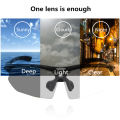 Cycling Photochromic Sunglasses Auto Discoloration Glasses Men MTB Mountain Bike Bicycle Eyewear Men Women Goggles.