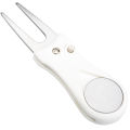 1PC Golf Divot Repair Tool With Ball Marker Pitch Mark Fork Golf Pitchfork Golf Accessories Foldable Divot Repair Tool.