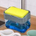 Dish washing cleaning brush tray automatic printing box cleaning cloth dishwashing liquid soap box brush pot dishwashing. 