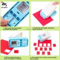 (ZYDD01)1PCS Rectangle Postage Stamp Punch Lever Action Craft Punch For Paper Crafting Scrapbooking Punching Tool. 